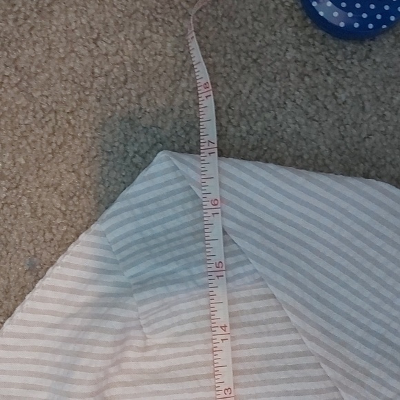 NWT Down the Horizon Beige Striped Tie Strap Skater Dress Size Medium - Picture 11 of 13